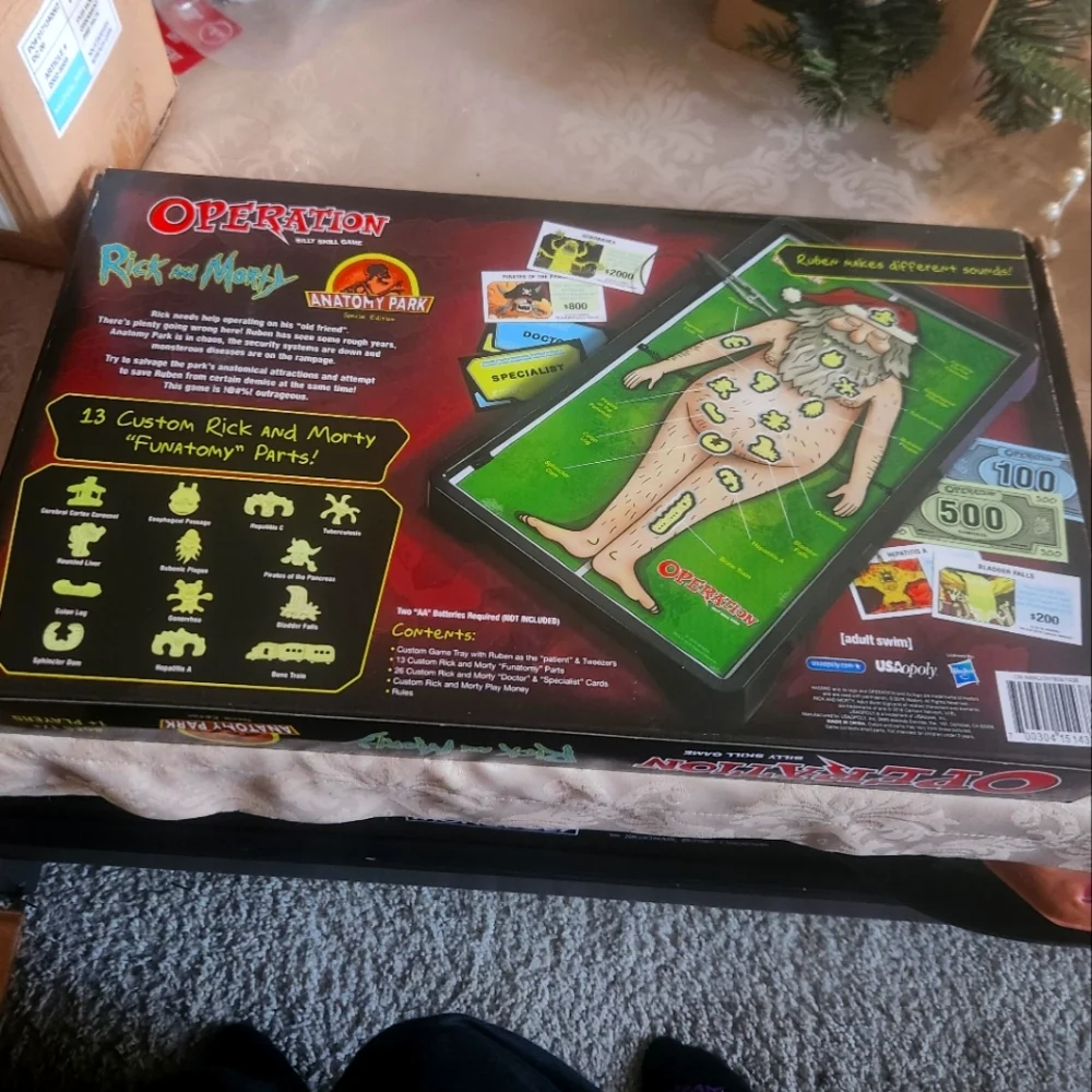 Rick and Morty Anatomy Park Special Edition Game - Multicolor